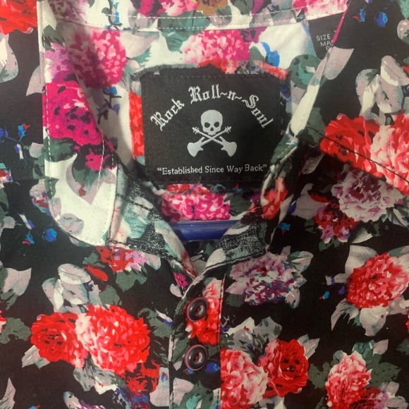 Men’s rock roll n soul shirt - Picture 6 of 6